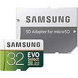 Samsung 32GB 95MB/s (U1) MicroSD EVO Select Memory Card with Adapter (MB-ME32GA/AM)