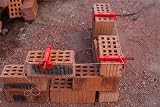 Tom tool LXQ Brick Line Clips Line Runners 3.5-4.7 Inch Red Engineering Plastic view 7