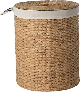 ABOUT YOU Korb 'Nature Essence' mit herausnehmbarem Wäschesack, hochwertiger Wäschekorb aus Naturmaterial (Wäschekorb)