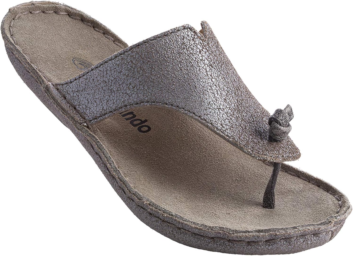 Amazon.com | Tamarindo Beachcomber Sandal for Women Leather Softbed Flip Flop | Flip-Flops