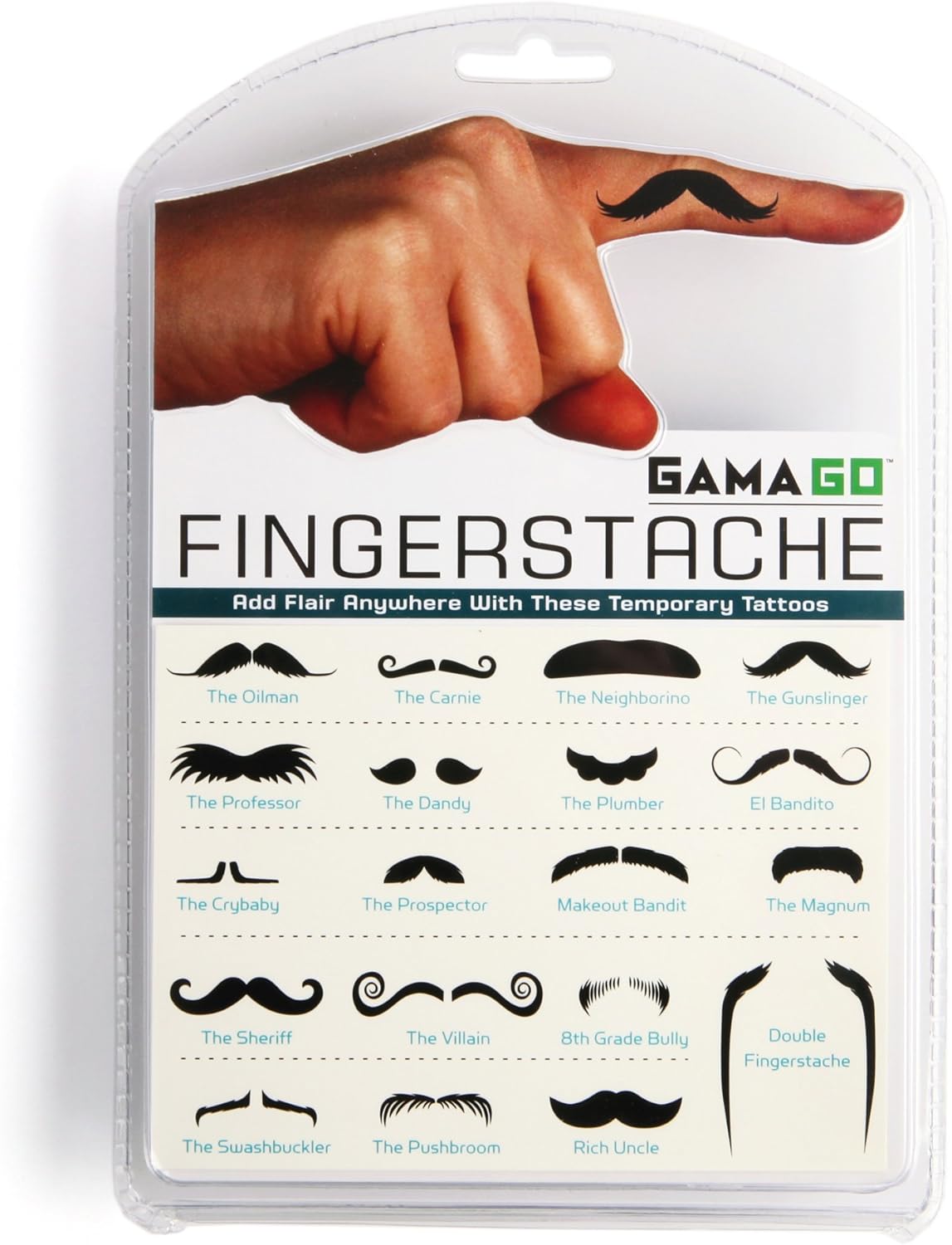 Gamago Fingerstache Amazon De Kuche Haushalt