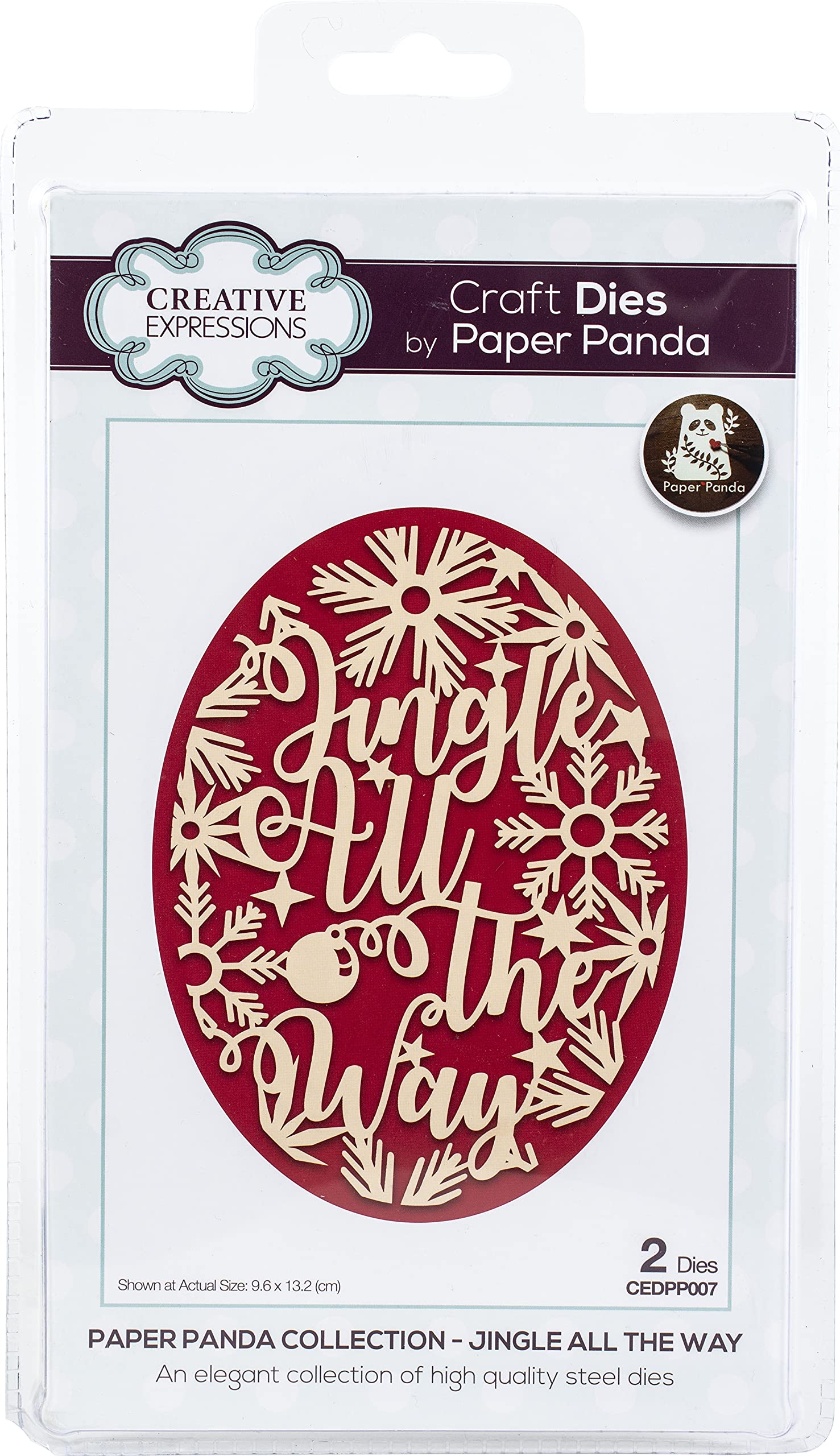 Paper Panda - Jingle All The Way - Craft Die, CEDPP007