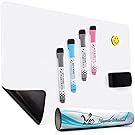 Magnetic White Board for Fridge, Dry Erase Reminder Board, Magnetic Whiteboard for Refrigerator, Kitchen Whiteboard