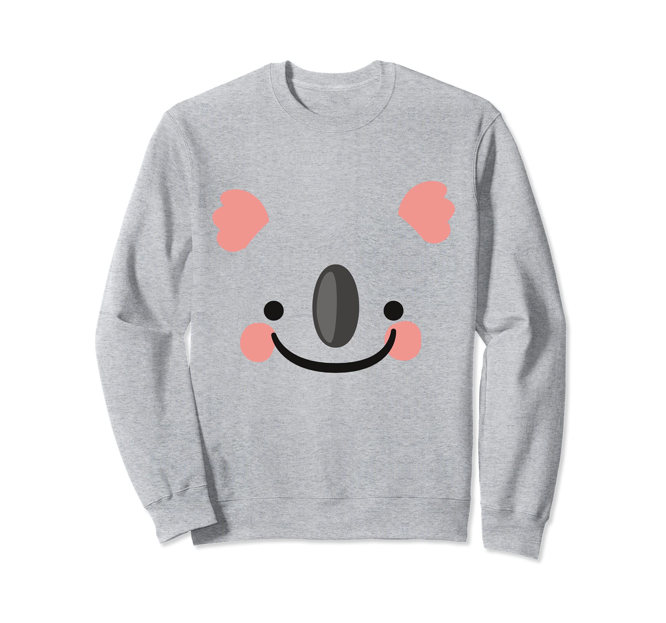 Koala Bear Animal Face Disguise Costume Carnival Halloween Sweatshirt