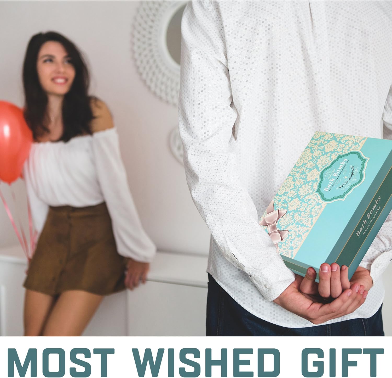 Bath Bombs Ultra Lux Gift Set - 6 XXL Fizzies with Natural Dead Sea Salt Cocoa and Shea Essential Oils - Best Gift Idea for Birthday, Mom, Girl, Him, Kids - Add to Bath Basket: Health & Personal Care