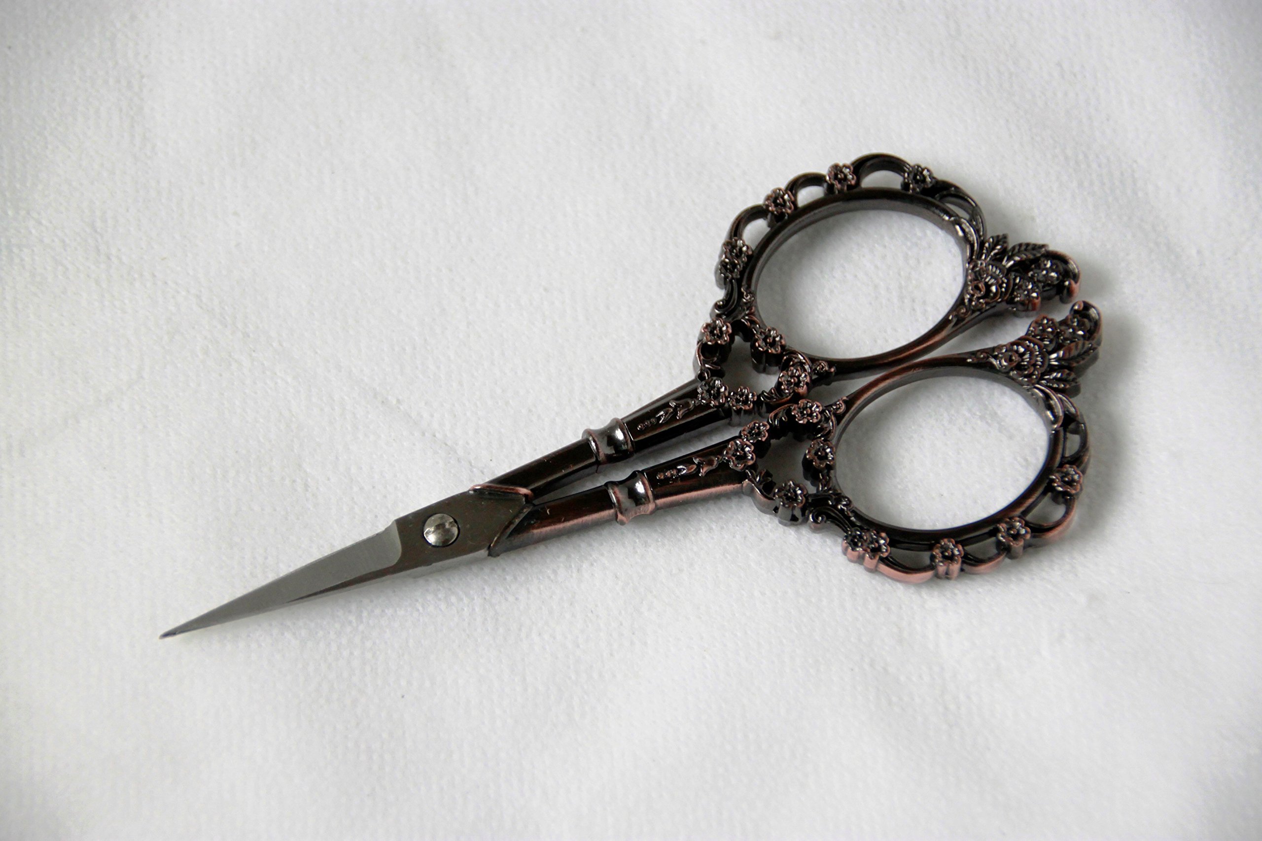 Kleiber Embroidery Scissors 114 mm, Alloy Steel, Antique Copper, 114 cm