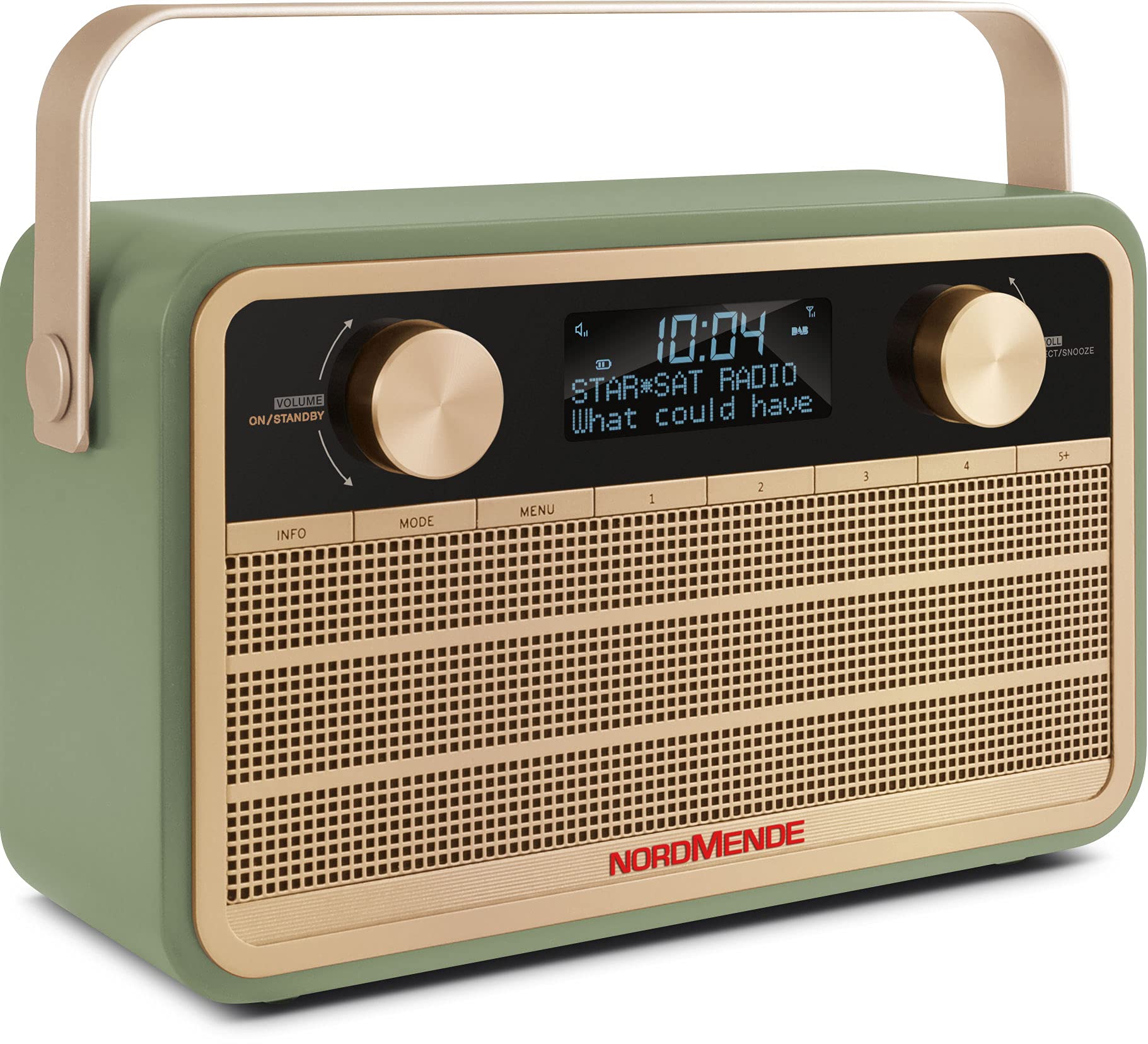 Technisat Transita 120 (Radio Numérique Dab + Portable Avec Batterie Intégrée) Vert