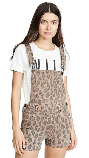 tan overalls womens