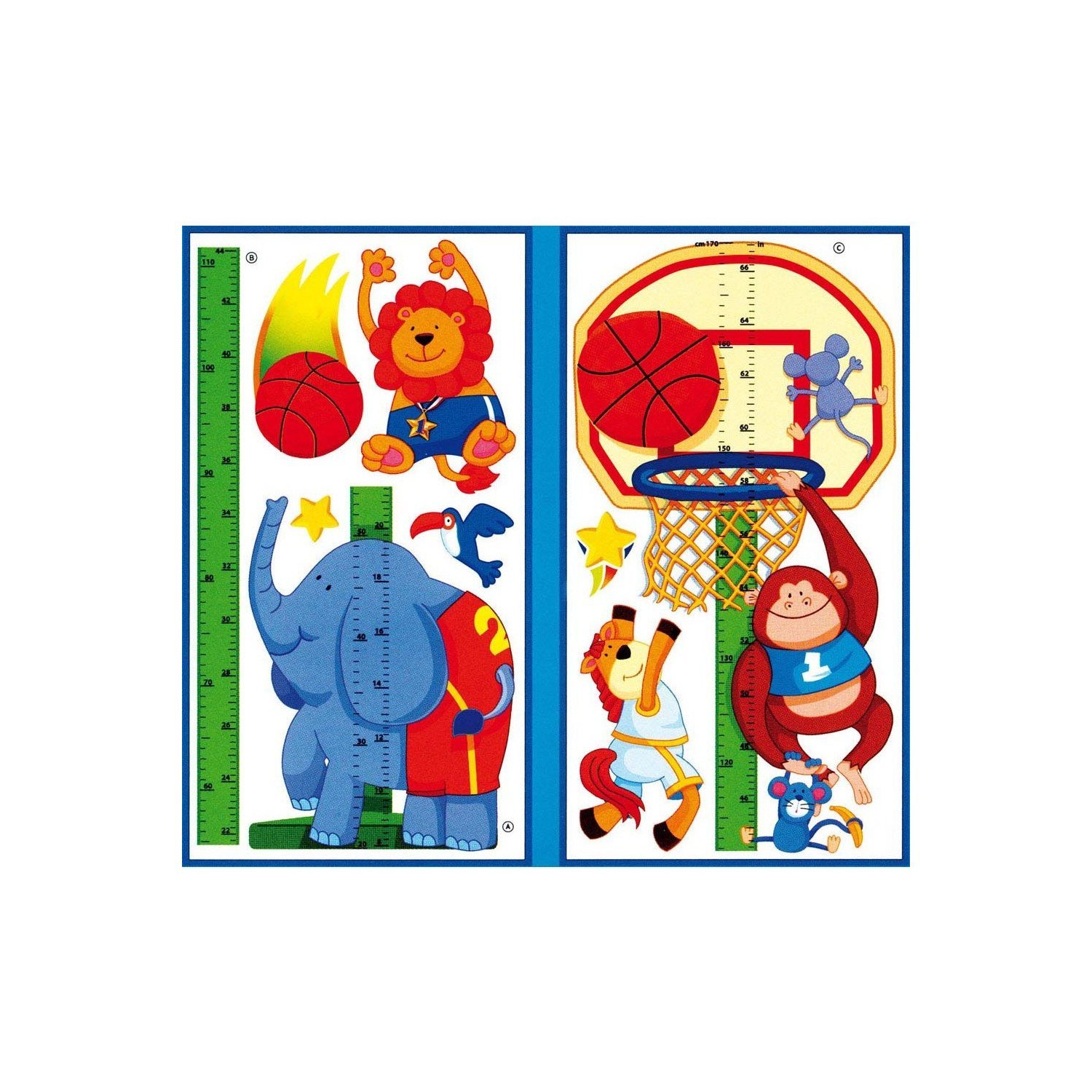 Legler "Yardstick Basketball" Decoration Sticker Children's Furniture