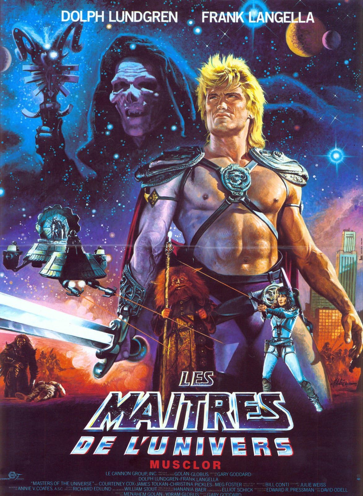 Masters of the Universe (1987) French Movie Poster 24"x36"