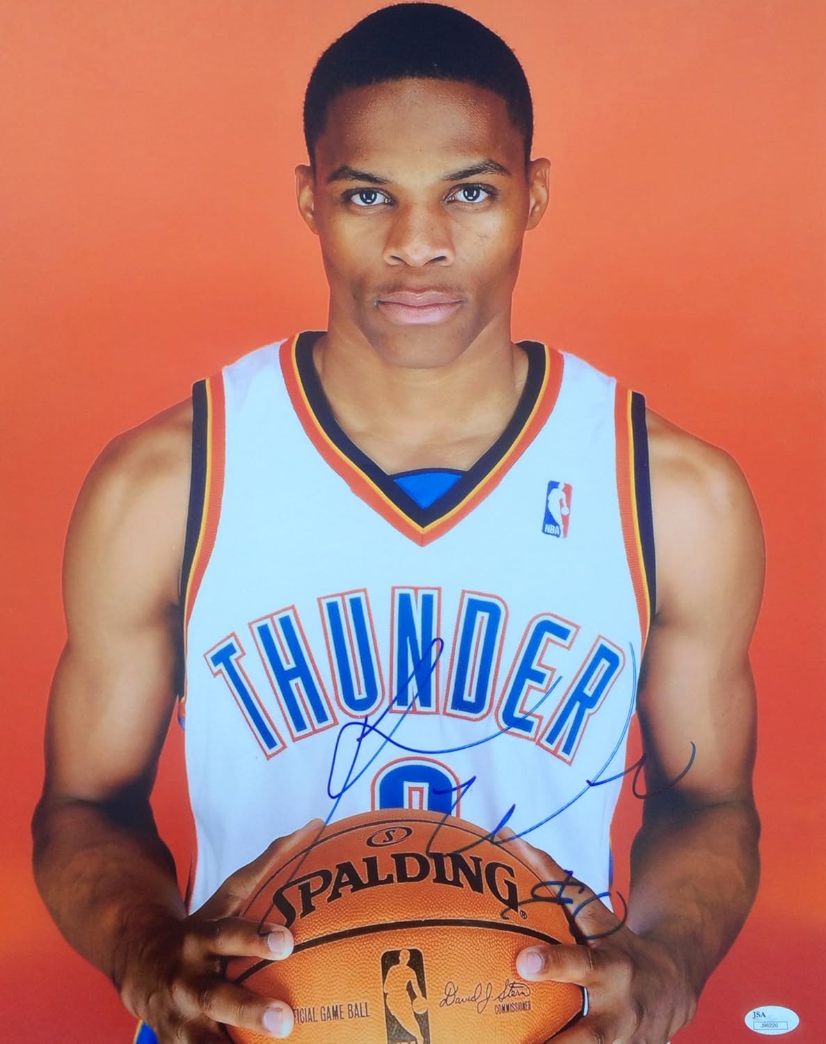 russell westbrook autograph