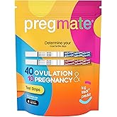 Pregmate 40 Ovulation and 10 Pregnancy Test Strips