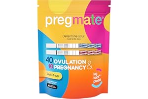 Pregmate 40 Ovulation and 10 Pregnancy Test Strips