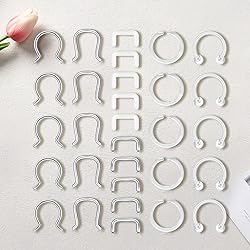 D.Bella 16G Clear Flexible Septum Retainer Plastic