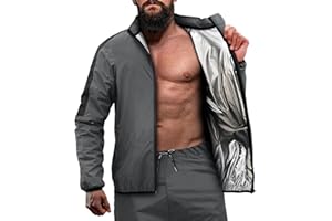 RDX Sauna Suit Weight Loss, Full Body Heat Sweat Suit, REACH OEKO TEX 100 CERTIFIED, Anti Rip Long Sleeves Tracksuit Boxing