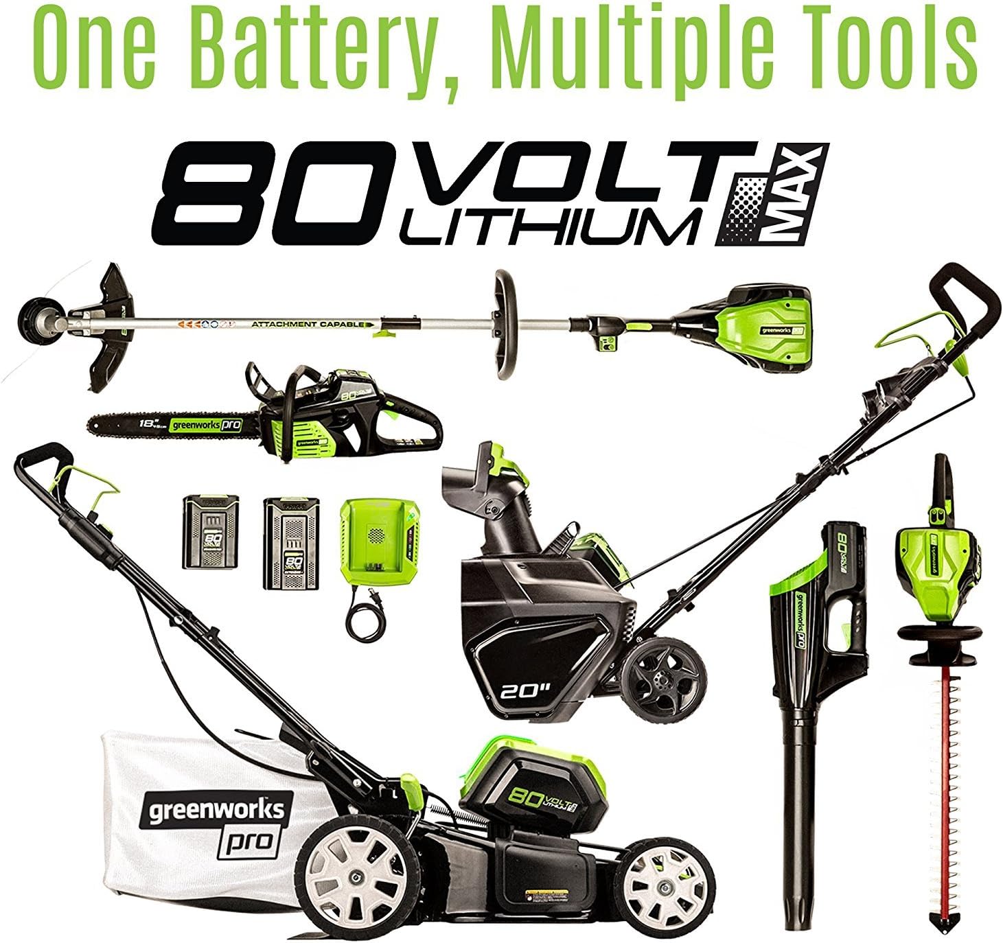 greenworks pro 80v hedge trimmer