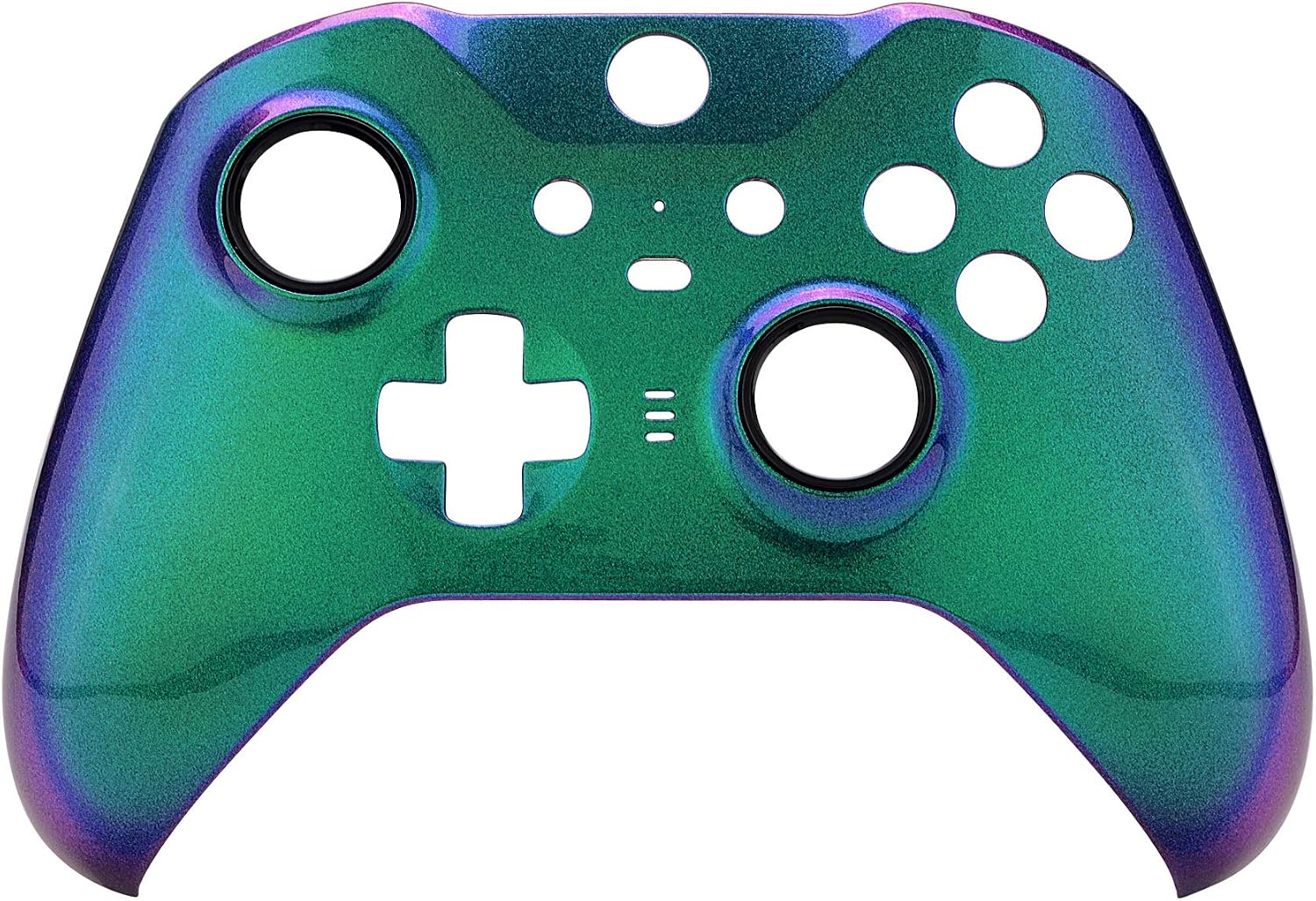 eXtremeRate Chameleon Green Purple Faceplate Cover - Image 4