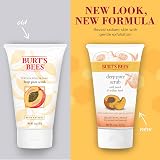Burt's Bees Peach Willow Bark Deep Pore Facial Scrub 110g Natural Exfoliator view 2