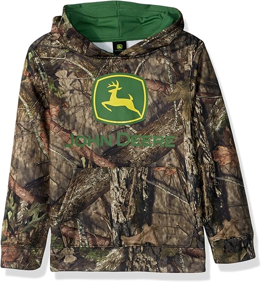 John Deere Brown Fleece Jacket Activewear leadeq Hoodies \u0026 Sweatshirts