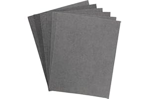 Strongthium 6 Pcs Non Asbestos Gasket Making Material Paper Sheet High Temp for Gasoline Diesel Oil Small Engine DIY Rebuild Sealing