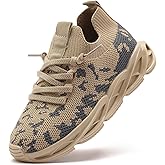 DADAWEN Toddler/Little Kid Boys Girls Lightweight Breathable Sneakers Strap Athletic Tennis Shoes for Running Walking