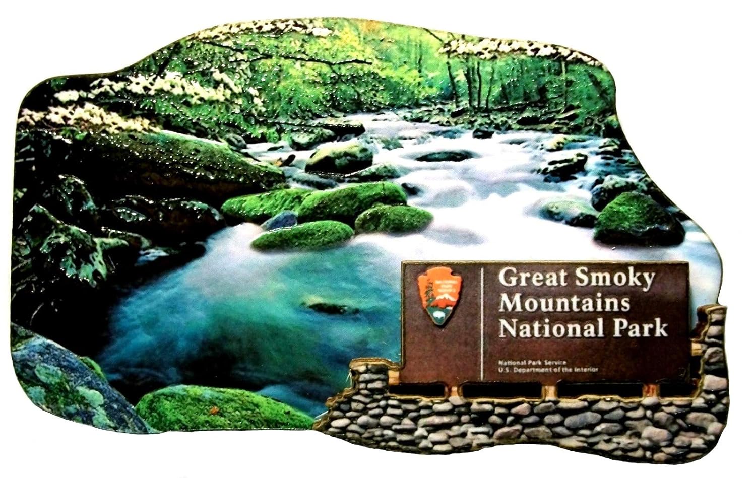Great Smoky Mountains National Park Artwood Fridge Magnet