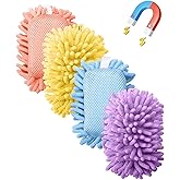 Mr. Pen- Magnetic Microfiber Shag Whiteboard Erasers, 4" x 6", 4 Pack | Dual Surface, Washable Large Dry Erase Board Cleaner for Chalk, Marker, Classroom, Office, Home