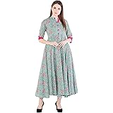 Janakdulari Creation Womens Printed Kalamkari Party & festive kurta, full length 50 inches