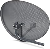 Viewi SSL Zone 2 Satellite Dish 80x60cm Wideband LNB Sky Q HD FreeSat Hotbird view 3