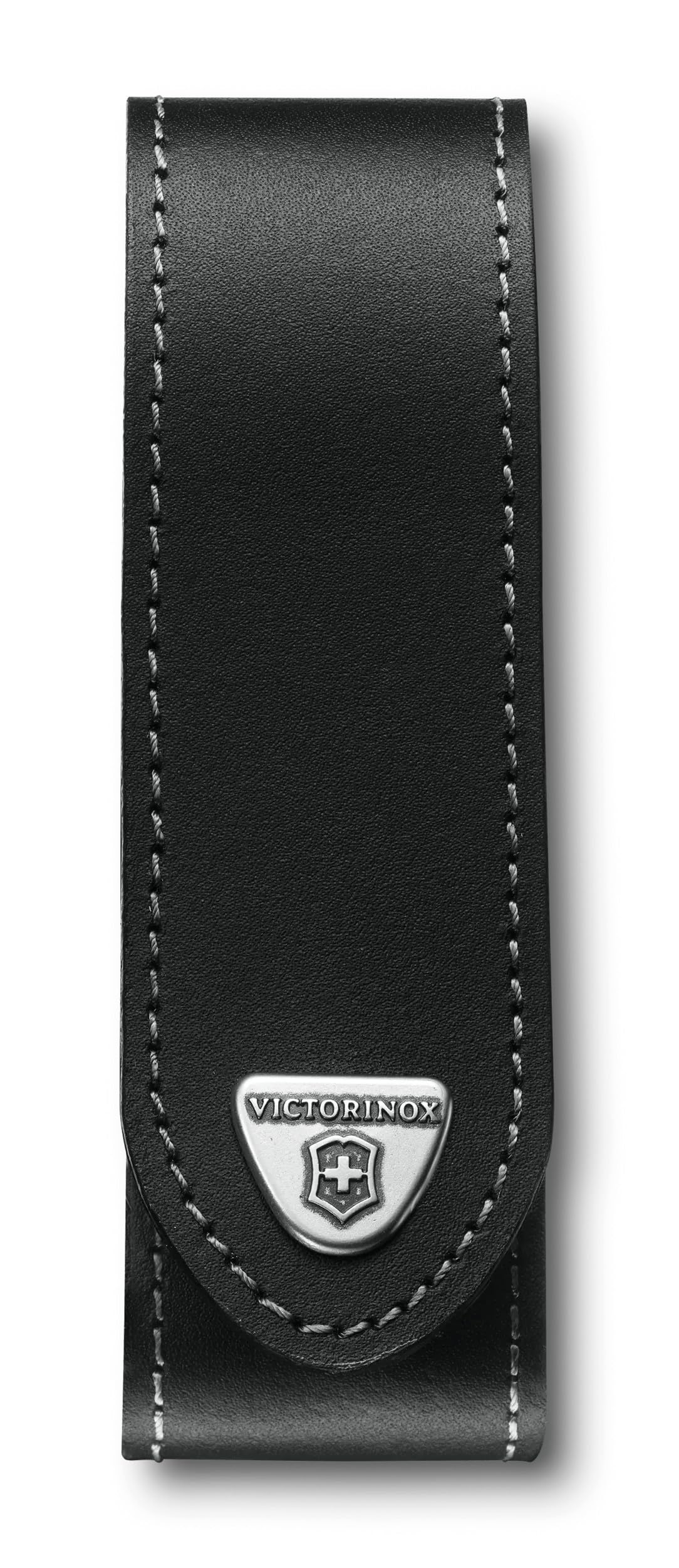 Victorinox 4.0505.L Leather-Belt Pouch Ranger Grip, Black, Small