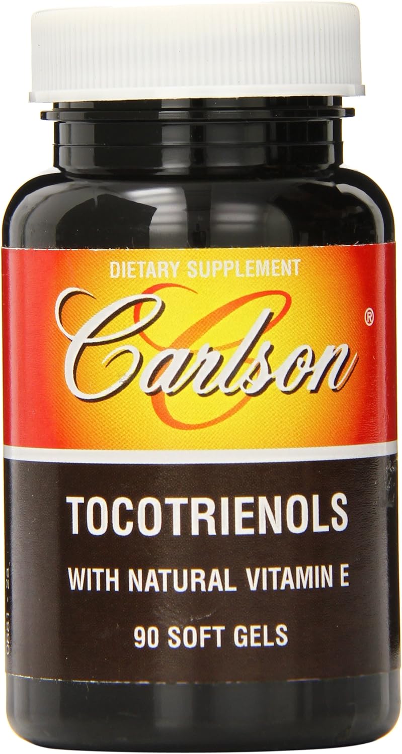 Carlson labs tocotrienols complex with Natural vitmain e, 90 Soft Gel (088395008818)
