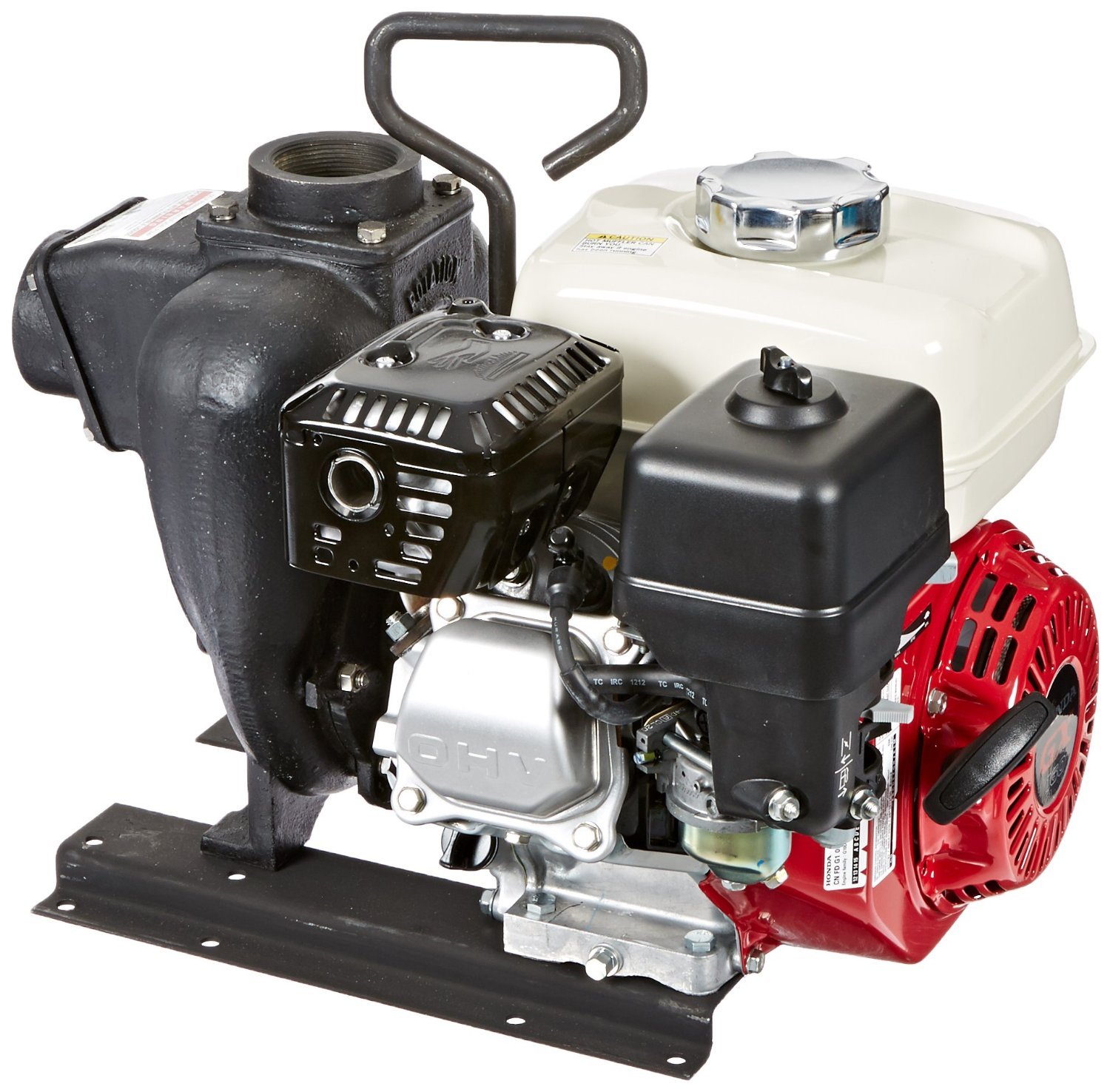 Banjo 200PIH5 Cast Iron Centrifugal Pump, Gas Engine, 100' Maximum Head, 5.5 hp, 3600 rpm, 40