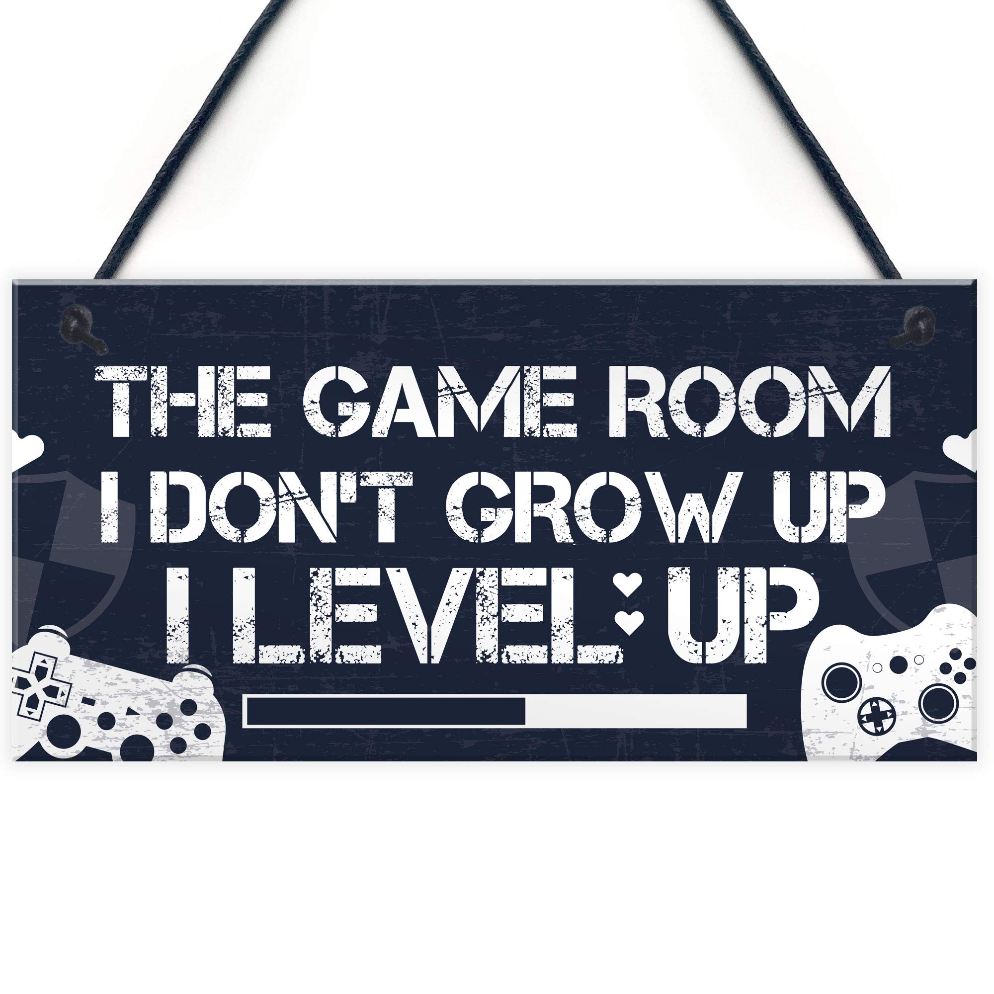 Red Ocean Game Room Plaque Gamer Gaming Acessories Bedroom Door Sign Novelty Christmas Funny Gift For Brother Son Dad