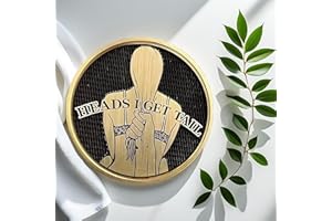 SJWOW 2PCS Challaenge Coin Lucky Coin Token Funny Prank Gifts for Coin Collectors