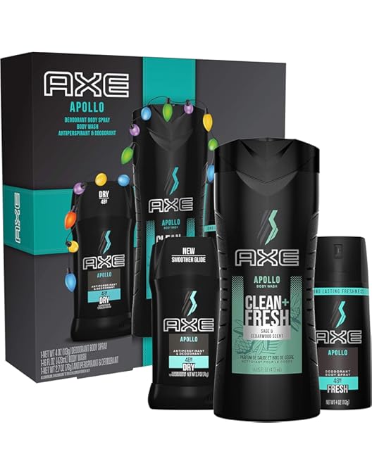 Amazon.com : AXE Black Holiday Gift Set With Body Spray