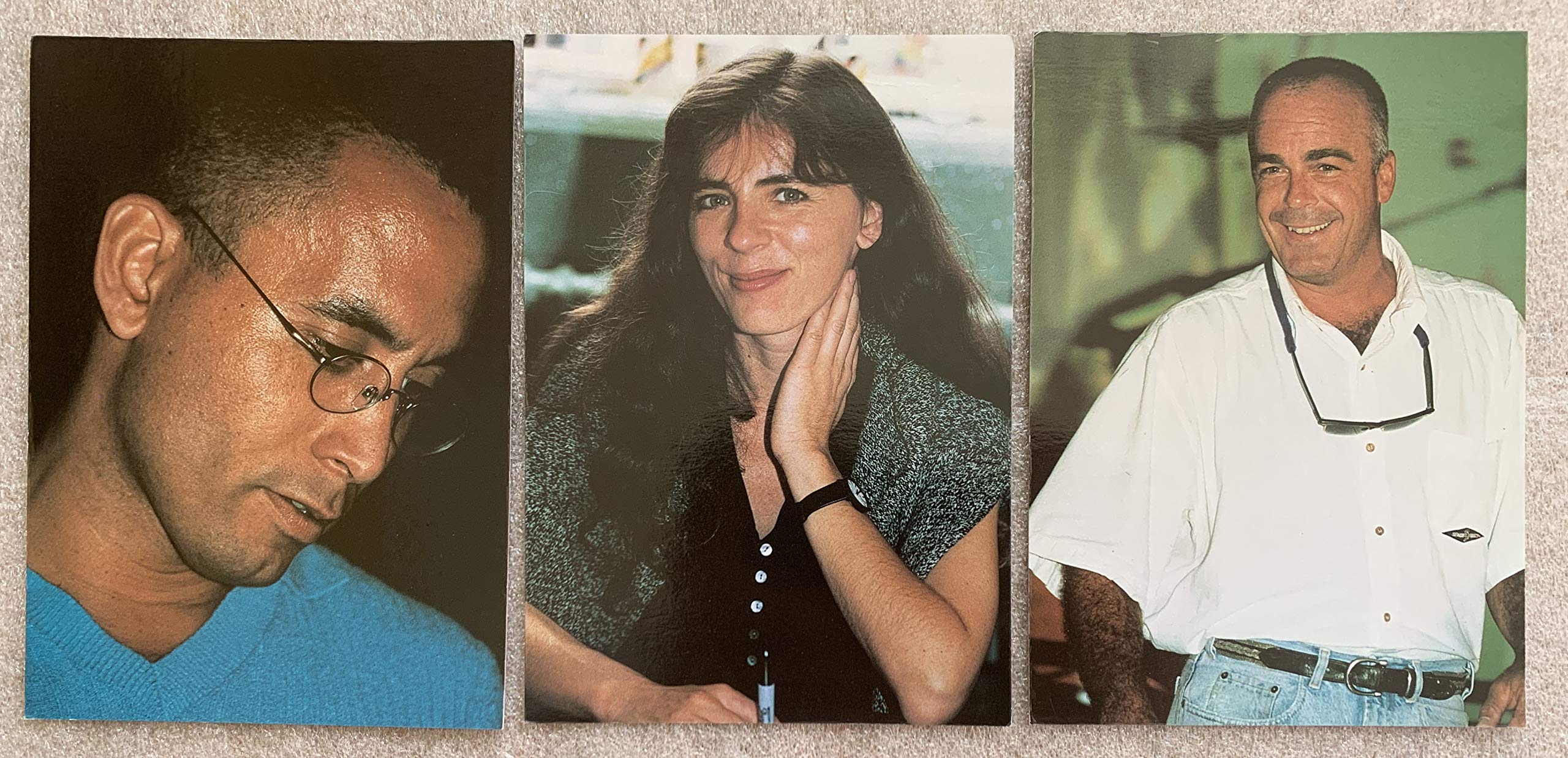 PostcardsVintage Babylon 5 1997 Science Fiction Stars Privat Set Of 3 x Individual By Filmwelt Berlin - Unsold Shop Stock