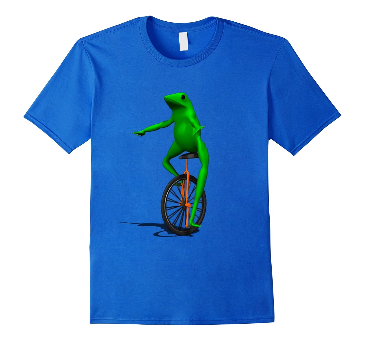 Frog on a Unicycle Meme Dat Boi TShirtTD Teedep