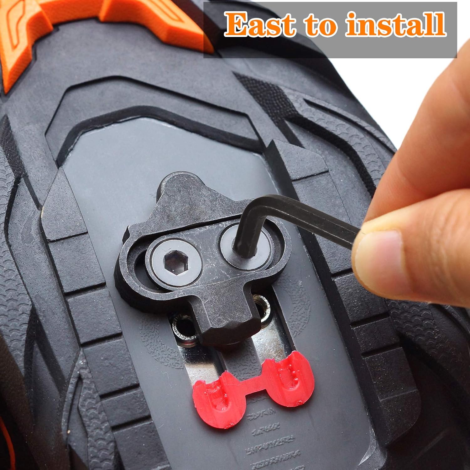 Hotop Bike Cleats Compatible with Shimano MTB SPD Pedals (SH51) for Men and Women Mountain Bike Shoes Bicycle Cleat Set for Mountain Biking and Indoor Cycling : Sports & Outdoors