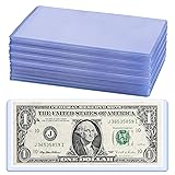 35PCS Banknote Topload Holders - Bill Currency PVC