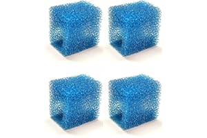 CHERLAM Aquarium Filter Filter Cotton, Adjustable Fish Tank Filter Filter Cotton for 6W &8W Internal Filter,1.9 * 1.5 * 2.1in