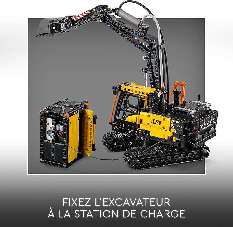 Technic Camion Volvo FMX et Pelleteuse électrique EC230-42175
