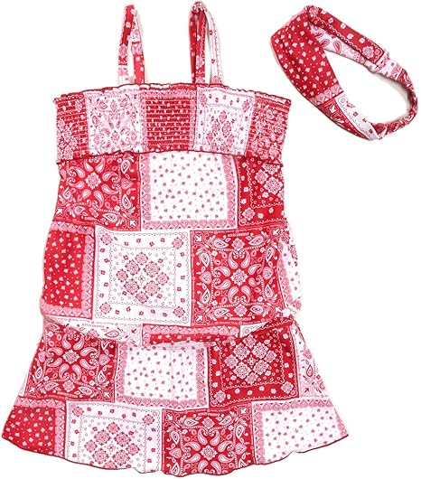 Amazon Banana Seven バナナセブン キッズ ジュニア水着女の子用ワンピース水着2点セット Sw2524 150cm レッド 水着 通販