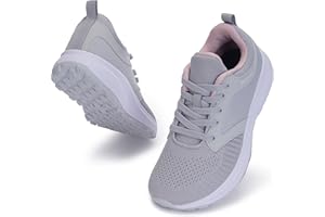 Joomra Women's Wide Toe Box Walking Shoes | Wide Athletic Tennis Sneakers | Rubber Outsole