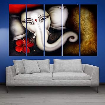 Kyara Arts Split Wall Painting In Multiple Frames Wooden Framed