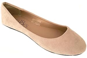 Shoes8teen Womens Ballerina Ballet Flats Shoes Leopard & Solids 14 Colors