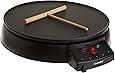 Crepe Maker and Non-Stick 12" Griddle by CucinaPro (1448) - Includes Spreader and Recipe Guide