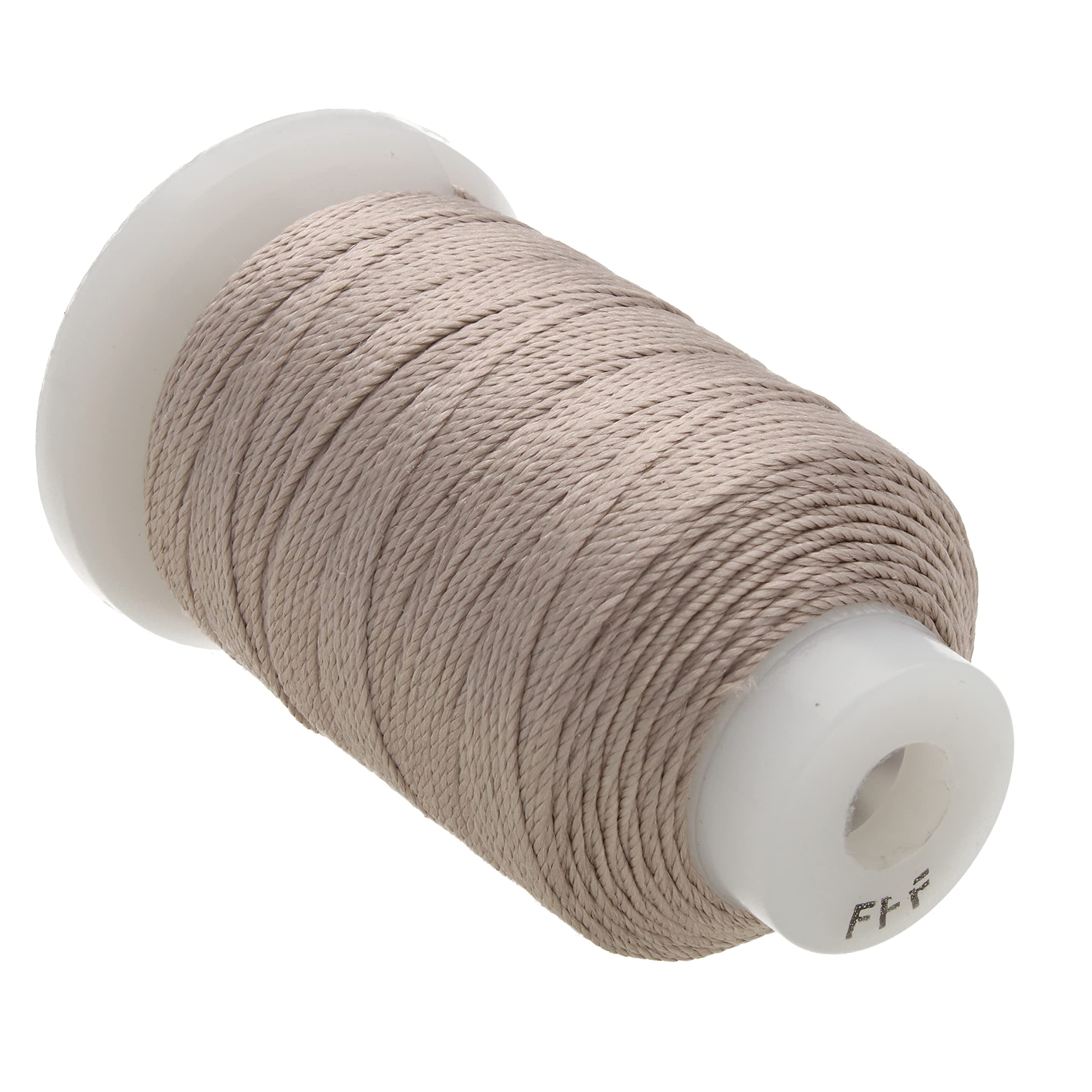 The Beadsmith Pure Silk Cord – Grey, Size FFF (0.419 mm/0.0165”), 92 Yards (276 ft), 1/2-Ounce Spool — image 1
