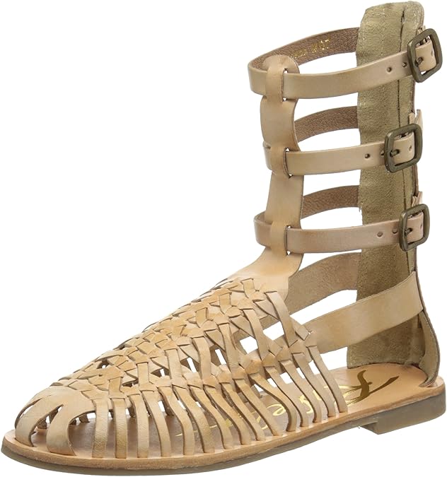 Rebels Women�s Neli, Natural, 6 M US Flats