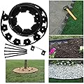 Dimex EasyFlex Tree Ring Kit 12ft Flexible Garden Border Edging No-Dig Pound In