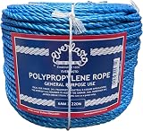 Everlasto 220m Trade Coils Blue Polypropylene Rope 6mm 8mm 10mm 12mm 14mm